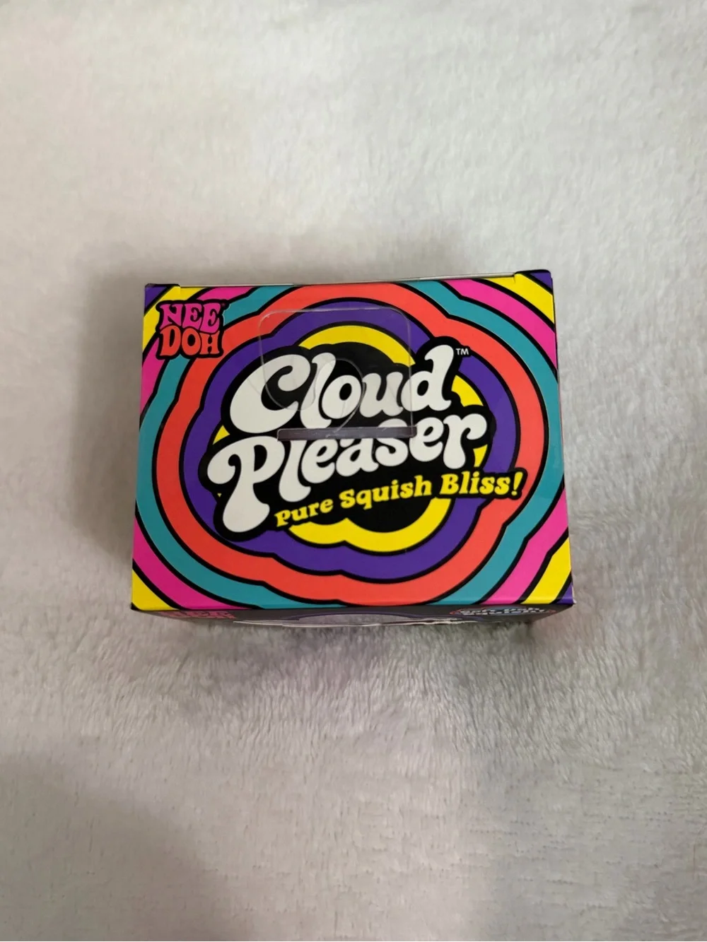 Cloud Pleaser Soft Doh Squish - pink/purple pearl shimmery